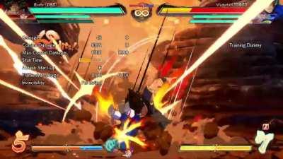 DBS Broly 5.25 midscreen sparkless TOD, no buff, works with nearly every assist