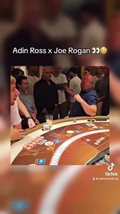 Joe Rogan cringing after meeting Adin Ross