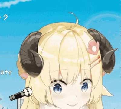 Watame makes the best facial expressions.