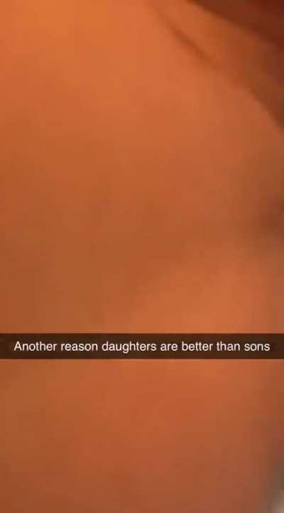 Add it to the list of reasons you’re Daddys favorite 😈