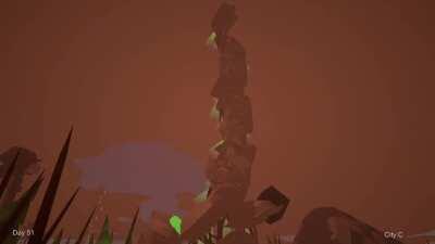 So I added 300 flying machines and well..