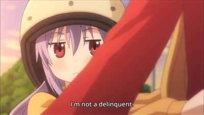 This scene is just so cute. [Non Non Biyori]