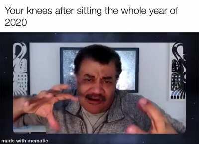 I’m 19 and my knees are at their 60s