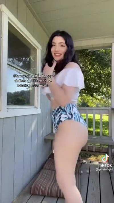 Cute Girl In A Dress