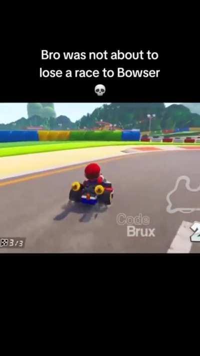 What's Mario going to do?