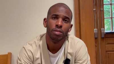 [Highlight] CP3 responds briefly to questions about his impending trade to the Golden State Warriors (via @scott_fowler)