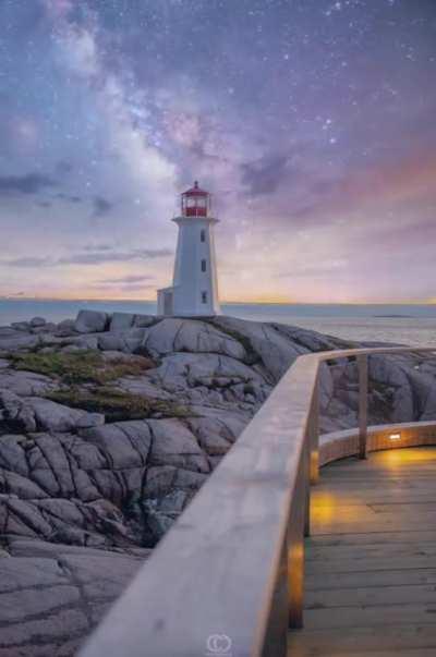 Late night stargaze with Peg