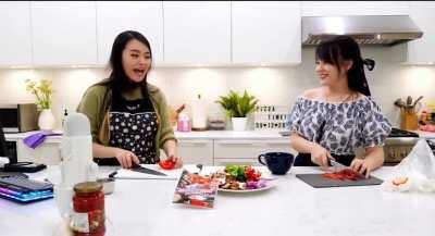 Here we have the PANDA Sisters in their Natural Habitat!!! MAJESTIC INDEED!!!