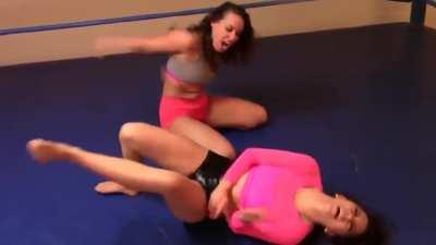 Ally Parker Destroys Violet Payne's Belly Button