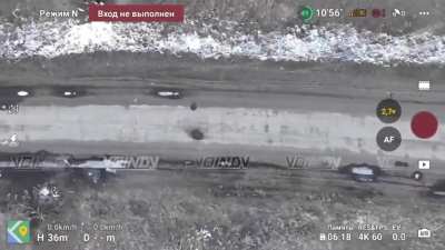 Russian engineers are destroying magnetic mines using a drone, fishing line, and a magnet