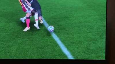 I thought this goal looked a little off. Classic EA