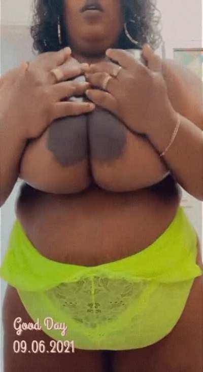 beautiful chocolate tits