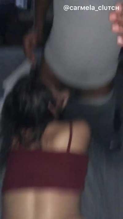 Carmela getting double teamed