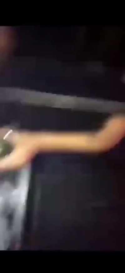 Woman Gets piss splashed on her