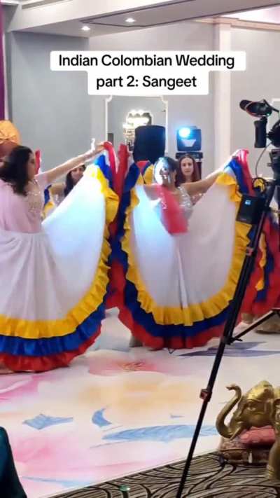 American Indian man marries his Colombian wife 🇮🇳 🇨🇴 IMLF