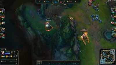 I just made the narrowest escape of my life ft. a confused Sylas