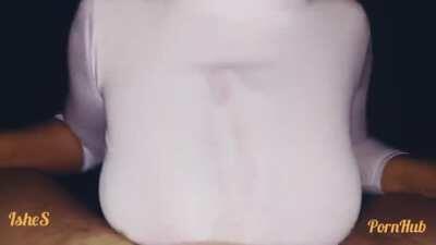 TitFuck & Cum In Her Shirt