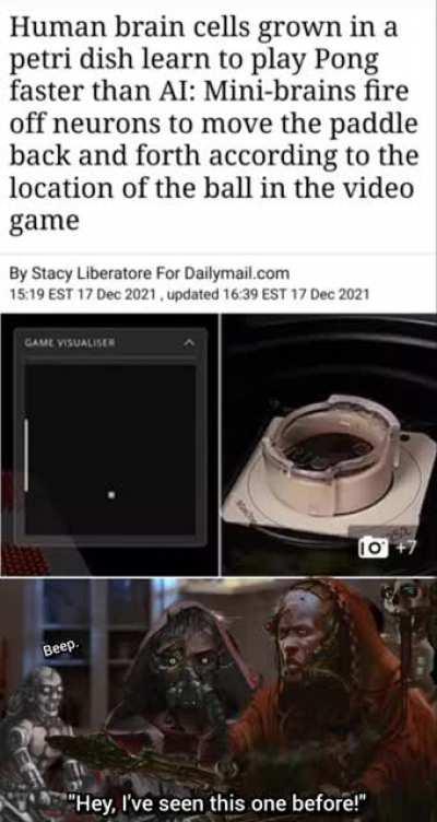 In the far future of 2040 you will complain about the brain under the desk jamming the printer again.