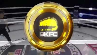 Post-fight celebration.