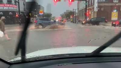 17th Ave flash flood