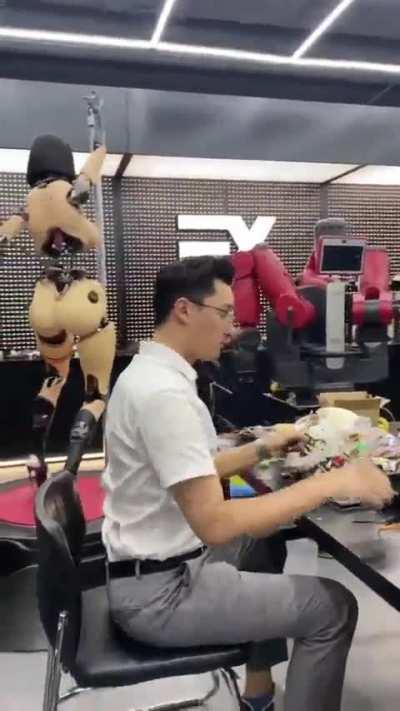 Apparently you still aren't allowed to touch them. We are FUCKED!