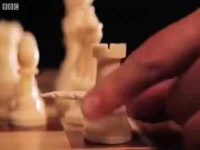 A very gradual chaotic game of chess