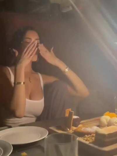 Madison smiling- Video from Jazmynmakeena IG