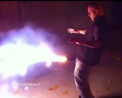 Well, someone had a lighter for this