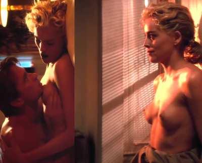 Sharon Stone at her peak of hotness | 60fps