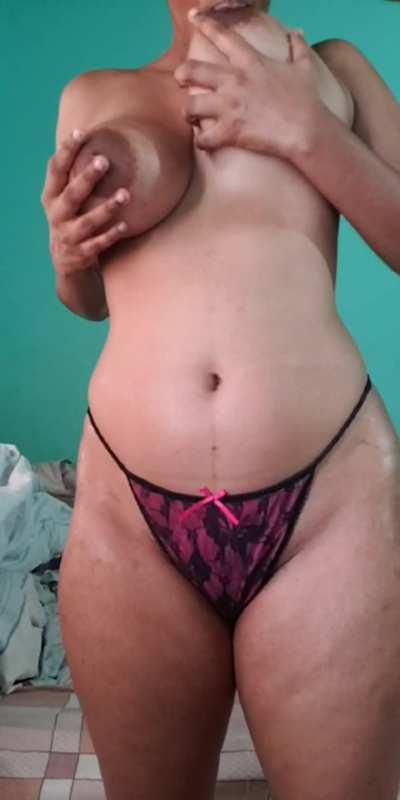 Body looking good but she need more oil