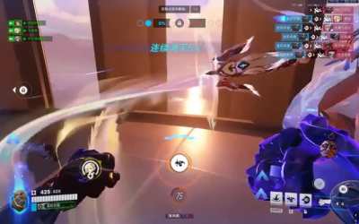 The enemy team didn't expect this punch.