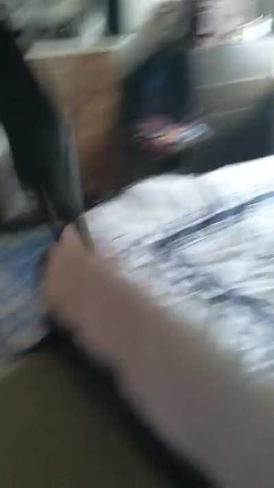 I just walked into the room