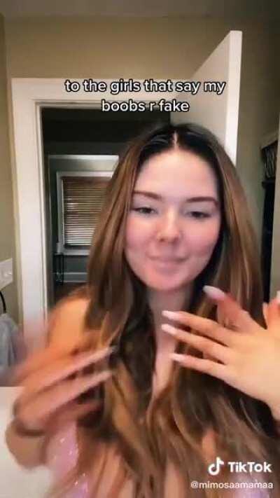 A lot of boobage in that bikini