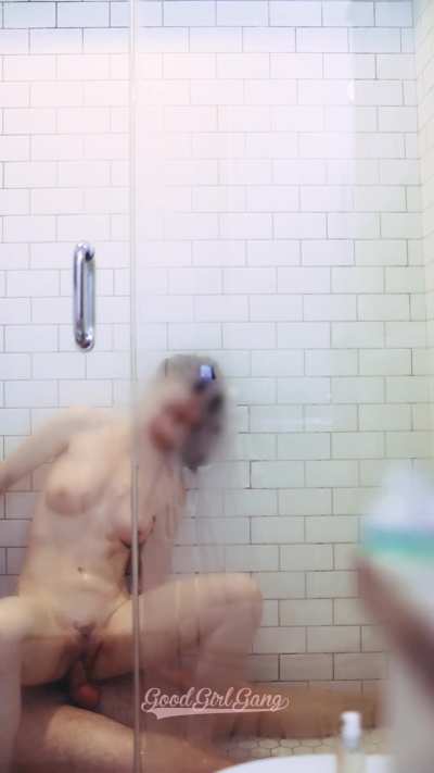 We like to get dirty and clean together. Just need a third to help with the dirty part. ;)