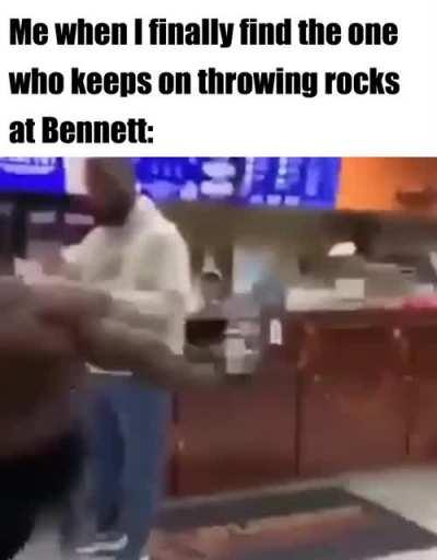 Leave benny boy alone!!