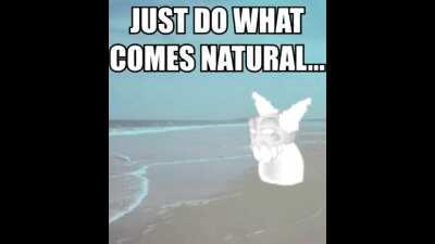 What comes naturally?