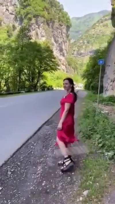 Beautiful distraction