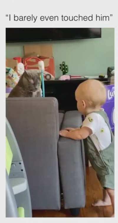 But..... But..... I barely even touched him...