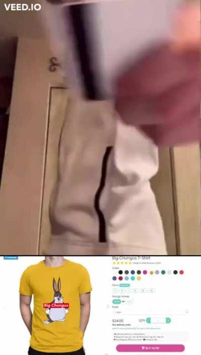 Me when Chungus shirt
