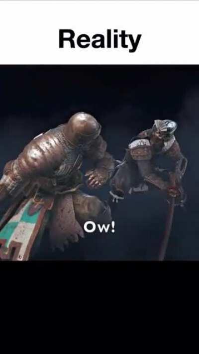 Reality is often disappointing