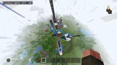 Just finished building a new skyscraper when I looked at my map. An unexpected surprise but a welcome one to all the scotts🏴󠁧󠁢󠁳󠁣󠁴󠁿