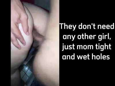 Mom's love being their sons fucktoys