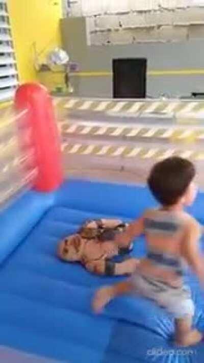 The rock vs roman reigns at wrestlemania