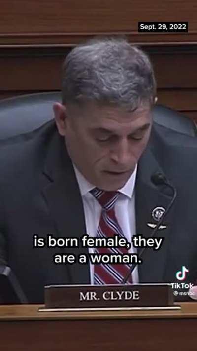 What defines a woman? Rep. Andrew Clyde and Dr. kumar debate