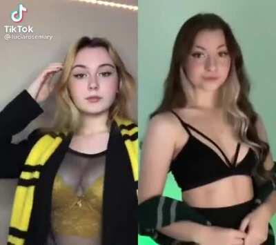 I didn’t know there was Harry Potter cosplay like this 👀 🥵