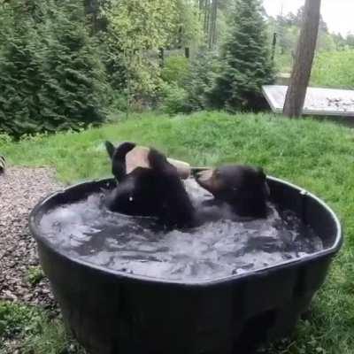 Tub time🐻🛁🤗