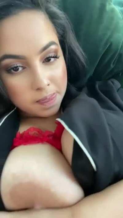 One of the few places my big areolas are actually appreciated ❤️