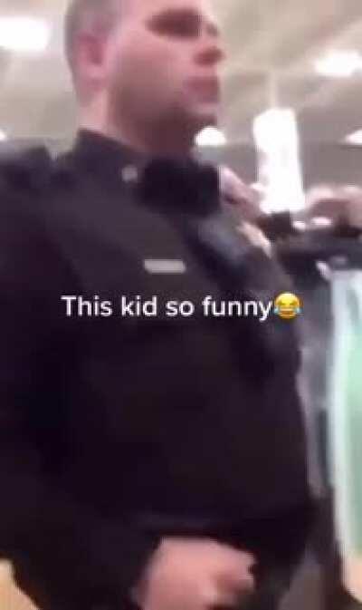 Innocent kid bullying police after they search him and find nothing