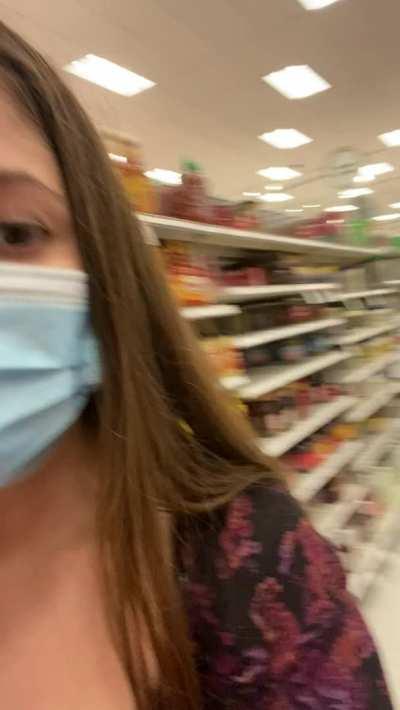 Almost got caught by the guy shopping behind me