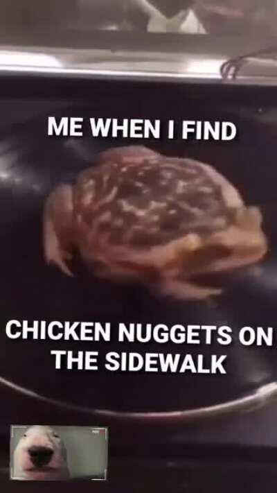 Yim yum chicky nudget 😋😋😋